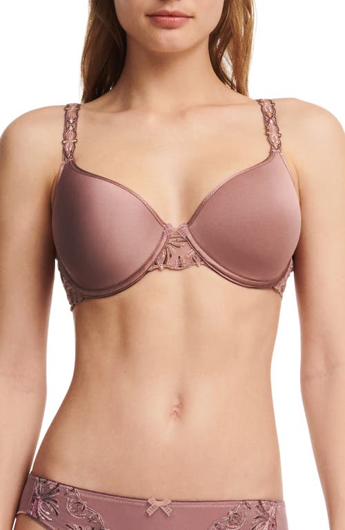 Chantelle Lingerie Champs Elysées Smooth Custom Fit Bra in Henne Multi 