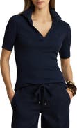Lauren Ralph Lauren Adeena Stretch Cotton Blend Polo