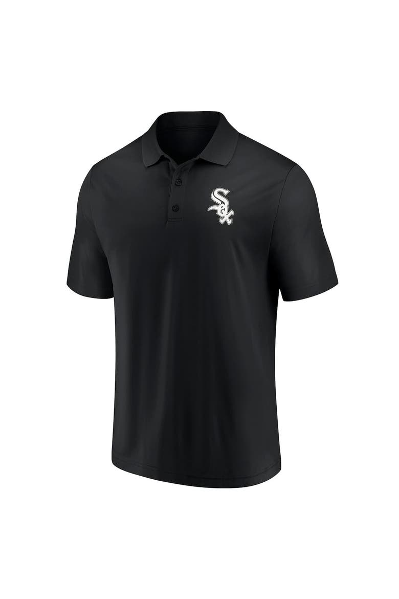 Men's Fanatics Black Chicago White Sox Primary Logo Polo, Alternate, color, Black