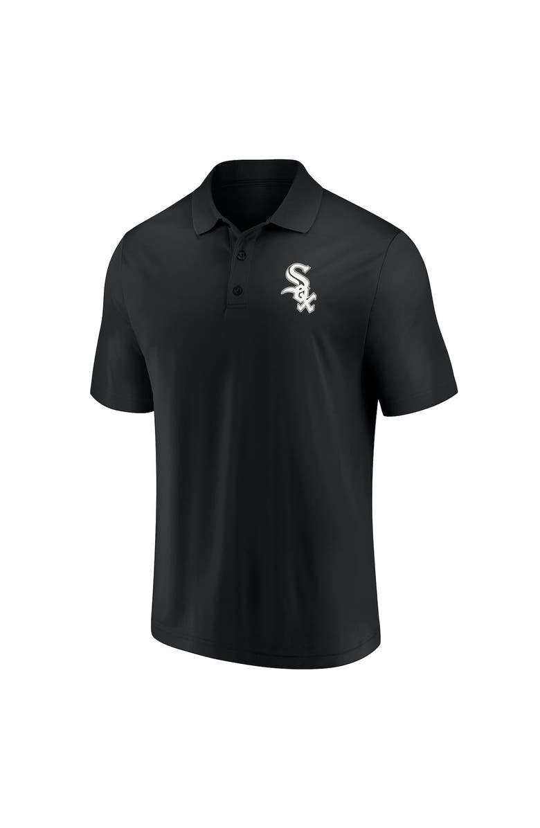 FANATICS Men's Fanatics Black Chicago White Sox Primary Logo Polo, Alternate, color, Black