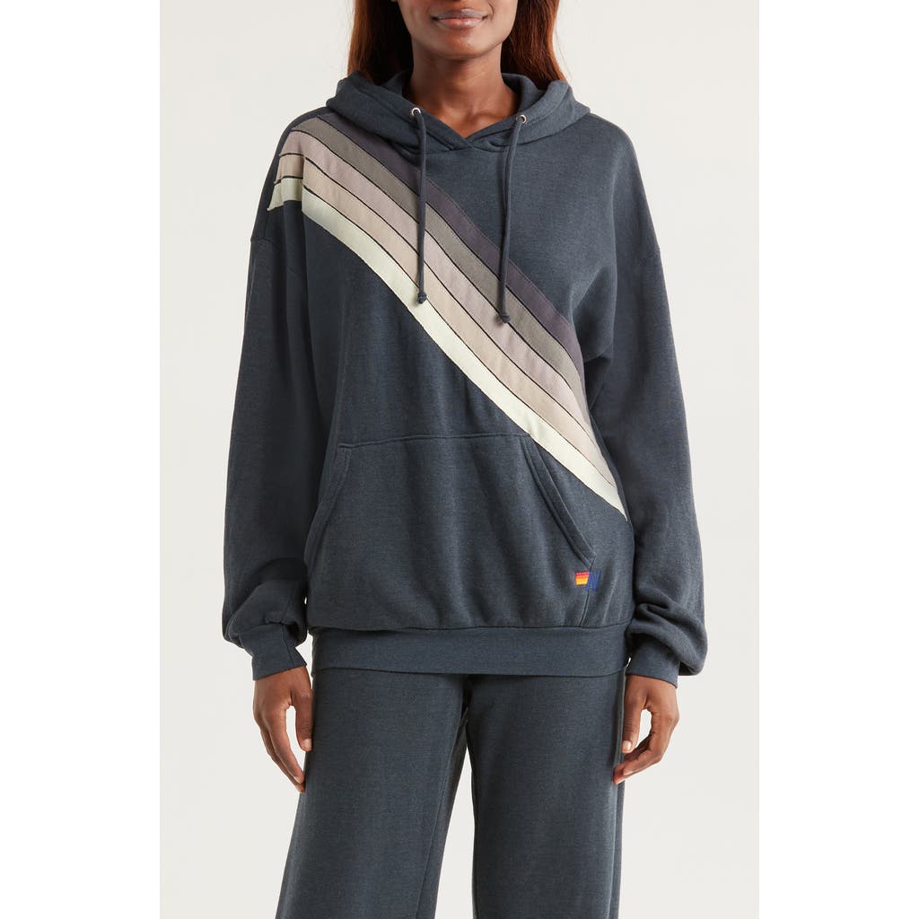 Shop Aviator Nation Cross Stripe Hoodie
