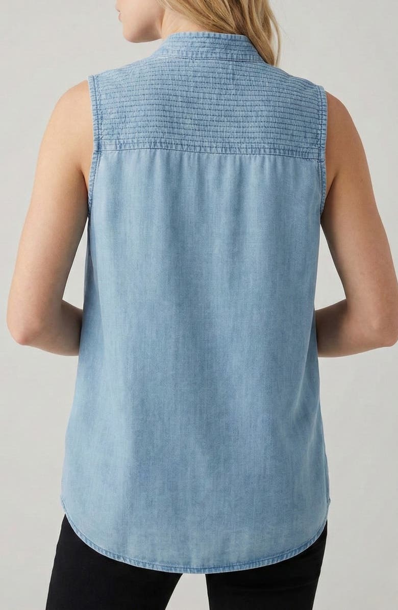 APNY Split Neck Top, Alternate, color,