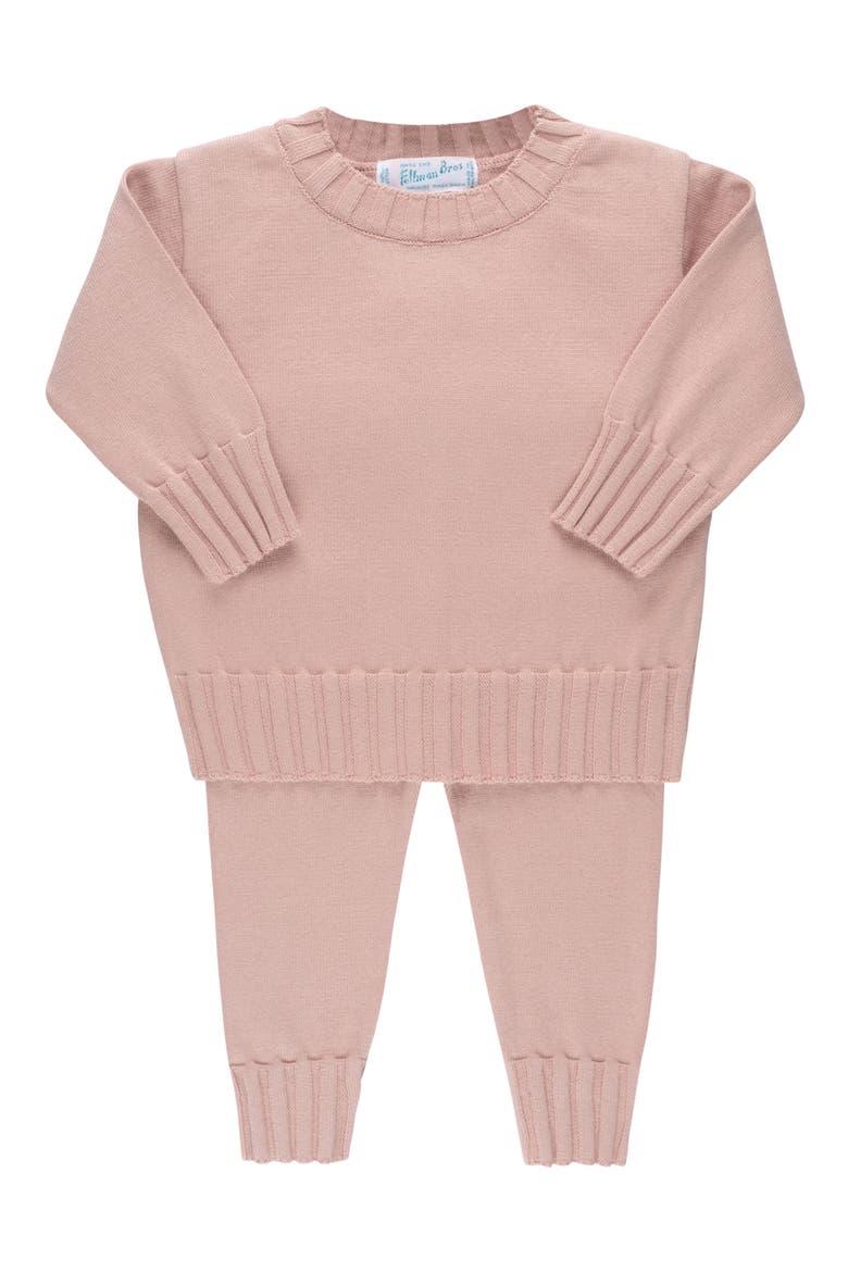 Remi Ribbed Sweater & Pants Set, Main, color, MAUVE