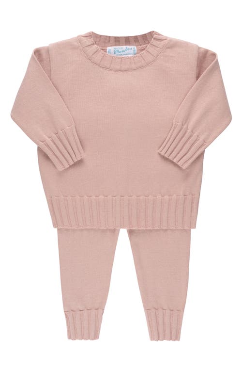 Feltman Brothers Remi Ribbed Sweater & Pants Set in Mauve 