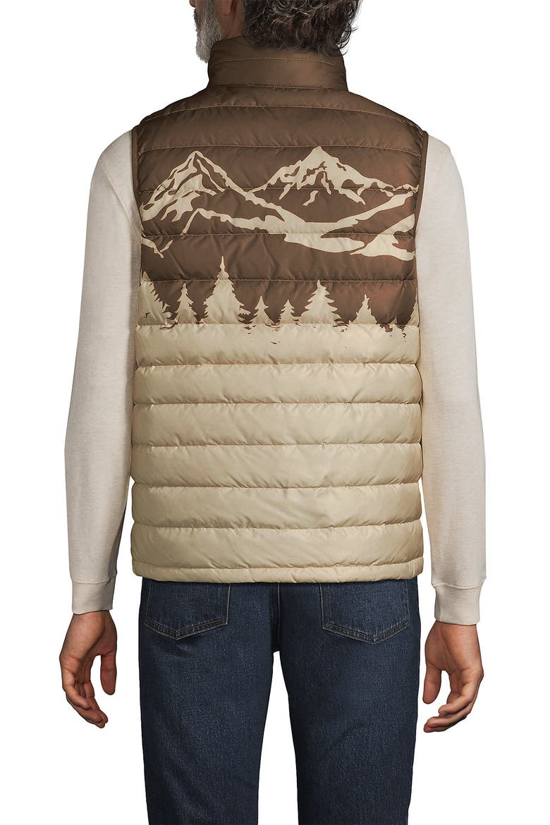 Wanderweight Ultralight Packable Down Vest, Alternate, color, Oyster Tan Mountain