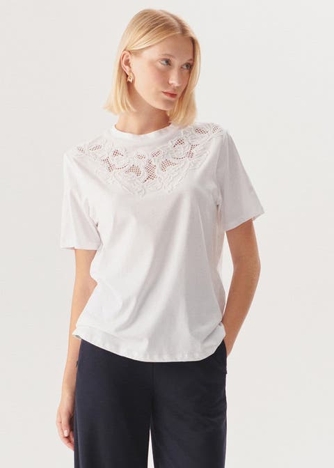 Teagan T-Shirt Embroidered