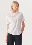 Exquise Teagan T-Shirt Embroidered