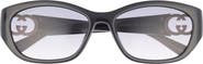 Gucci GG1826SK 57mm Gradient Round Sunglasses