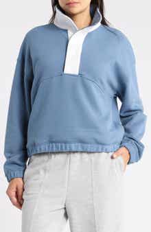 Marlo Half Snap Sweatshirt