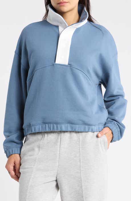 Marlo Half Snap Sweatshirt
