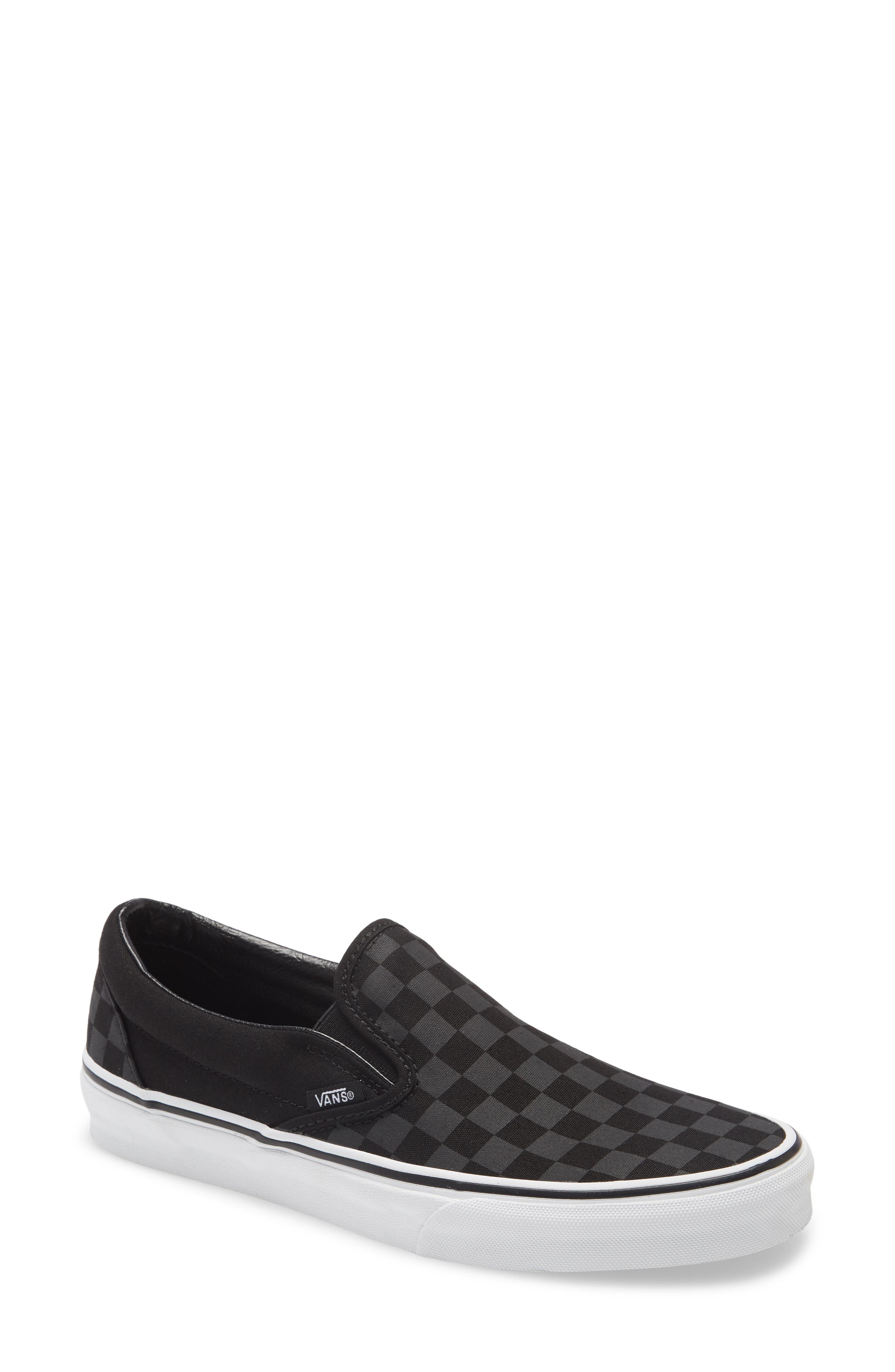 Classic Slip-On Sneaker, Main, color, CHECKERBOARD
