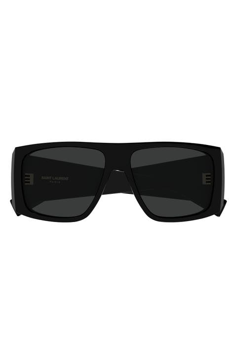 57mm Rectangular Sunglasses