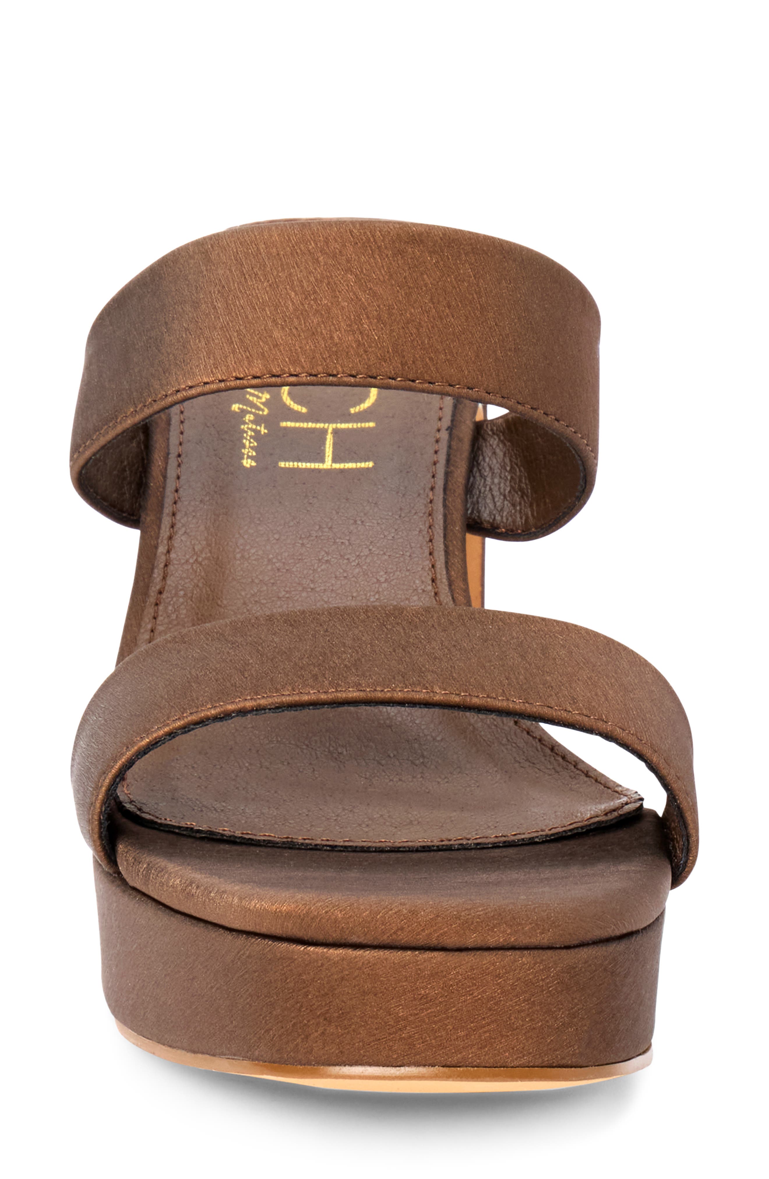 Delancey Platform Slide Sandal, Alternate, color, ESPRESSO