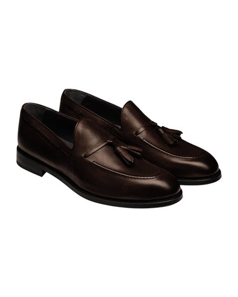 Leather Tassel Loafer