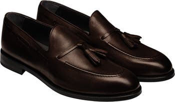 Charles Tyrwhitt Tan Leather Tassel Loafers NOW ON SALE❗️Charles Tyrwhitt Grain Leather Tassel Loafers  main image 2