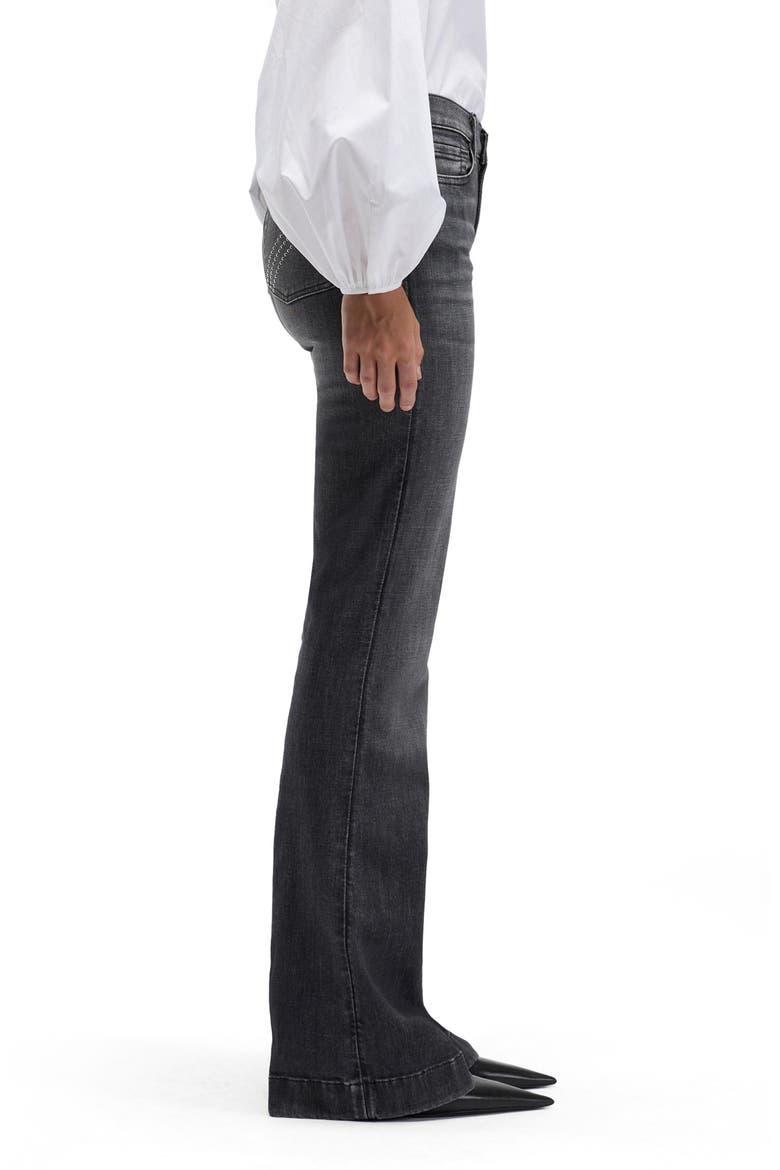 Dojo Wide Leg Jeans, Alternate, color, ROCKER WITH 7 S