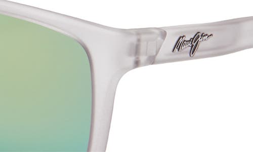 Maui Jim Lehopulu 58mm Polarizedplus2 Rectangular Sunglasses In Multi