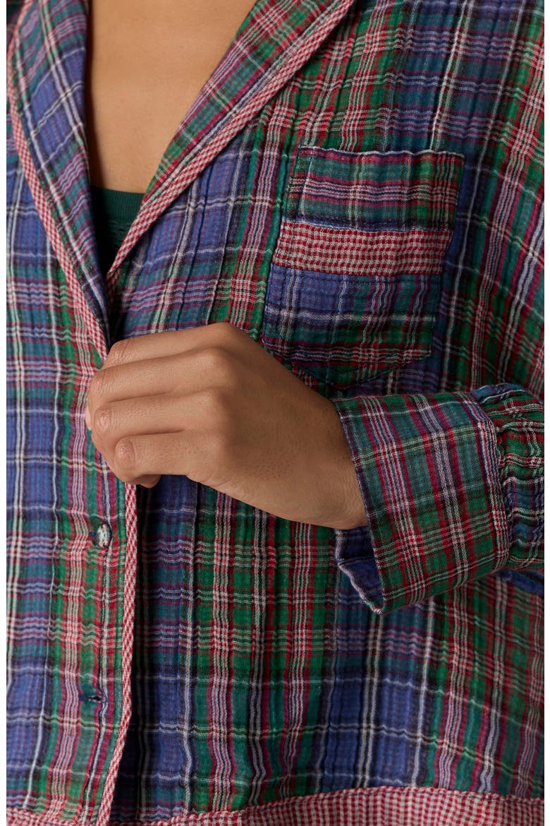 Intimately FP One and Done Pajama Shirt, Alternate, color, MIDNIGHT COMBO