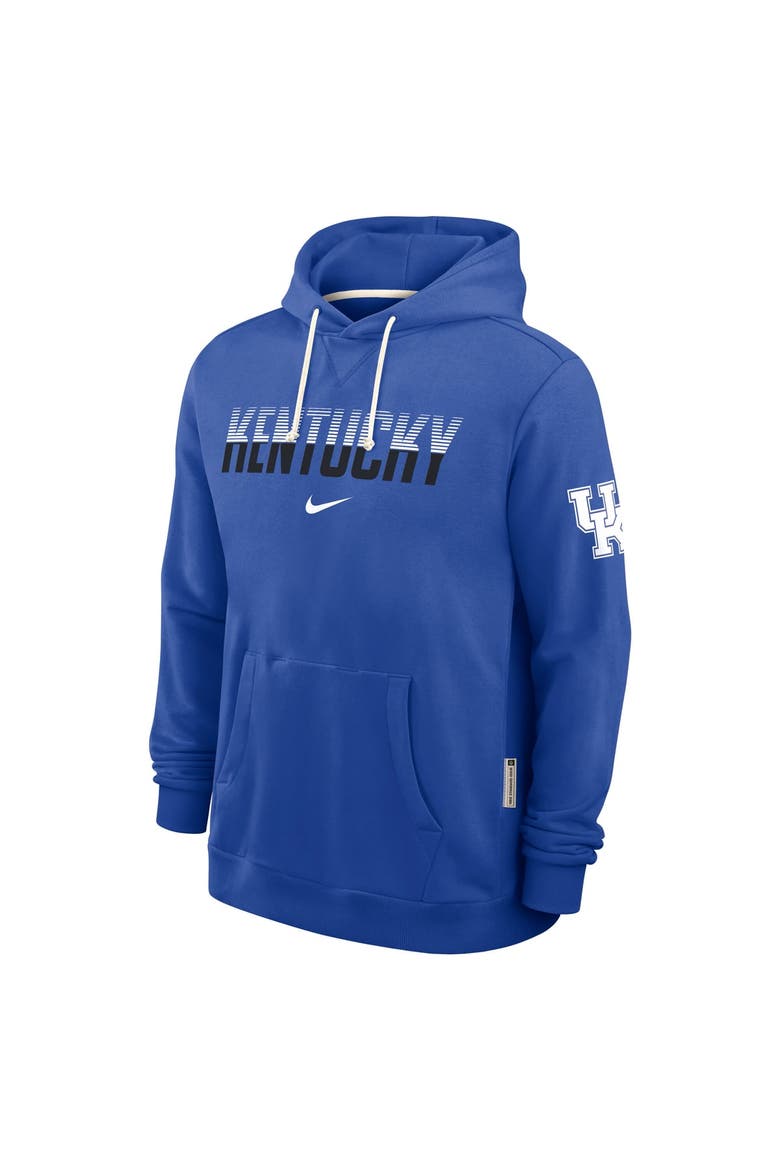 Men's Nike Royal Kentucky Wildcats 2026 Sideline Standard Issue Dri-FIT Hoodie, Alternate, color, Royal