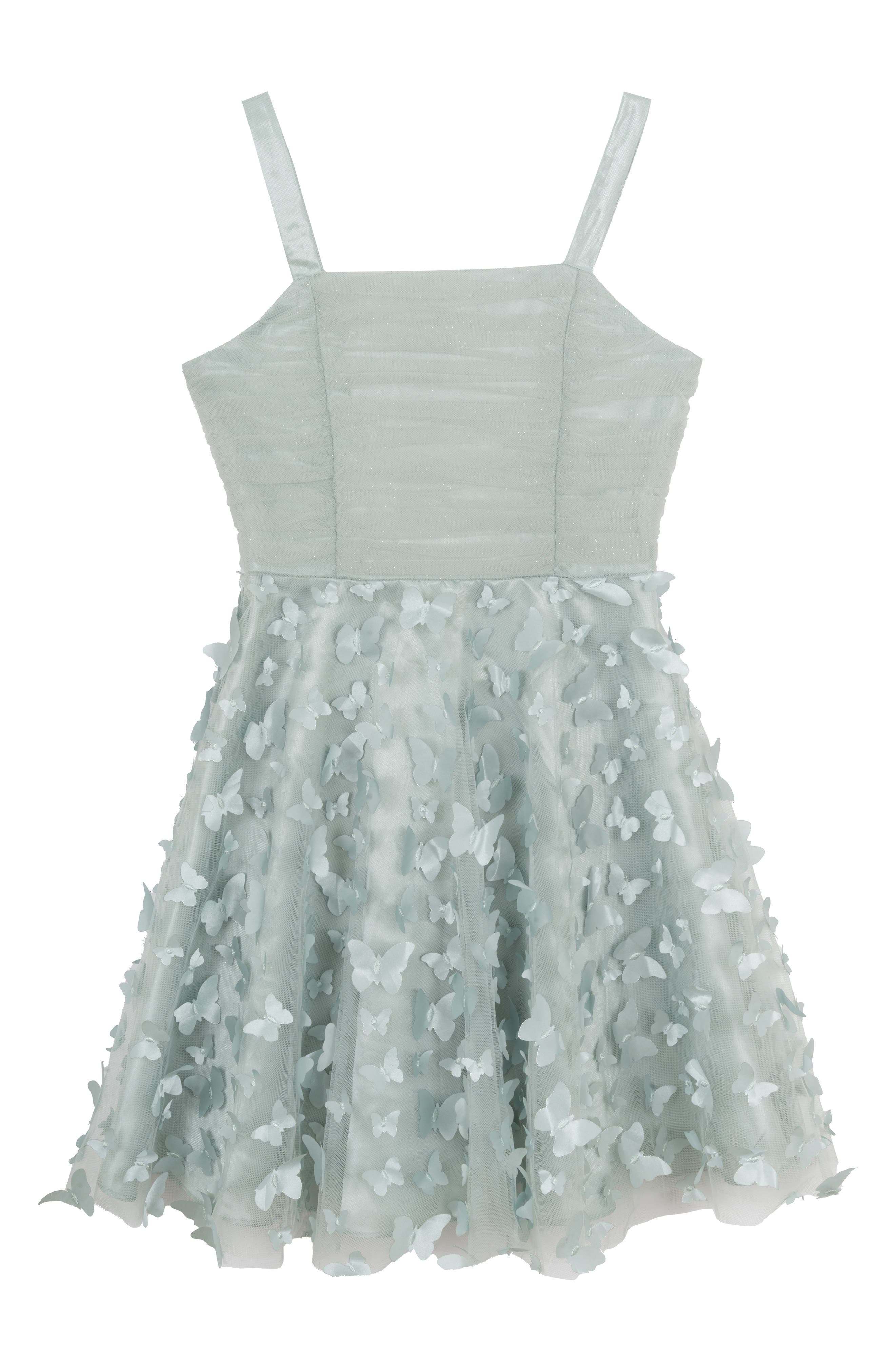 Rare Editions Kids' 3D Butterfly Dress