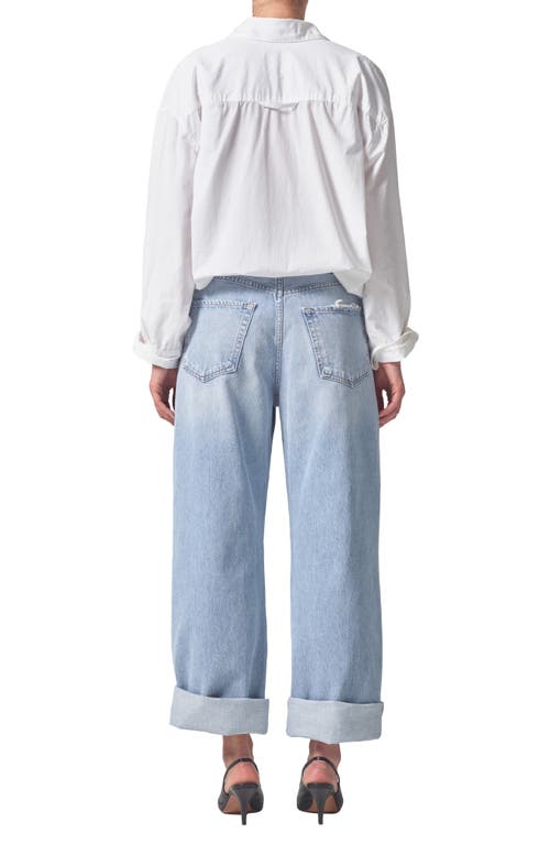 Citizen Of Humanity Citizens Of Humanity Ayla Ripped High Waist Baggy Wide Leg Jeans