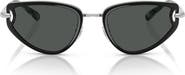 Tory Burch 53mm Cat Eye Sunglasses