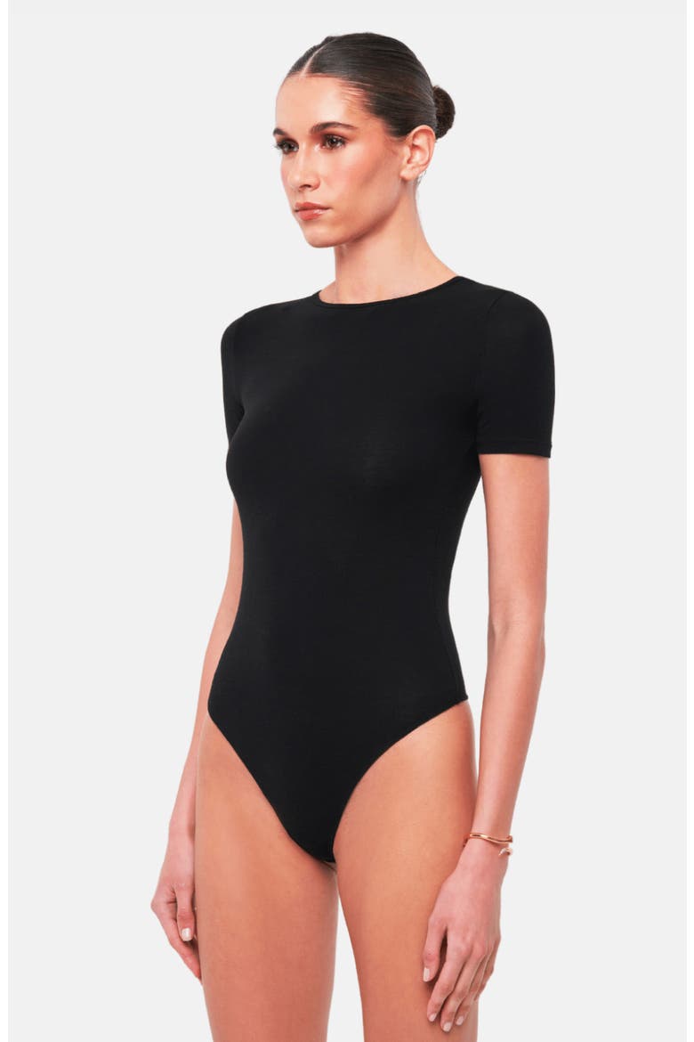Rosa Bodysuit, Alternate, color, Black
