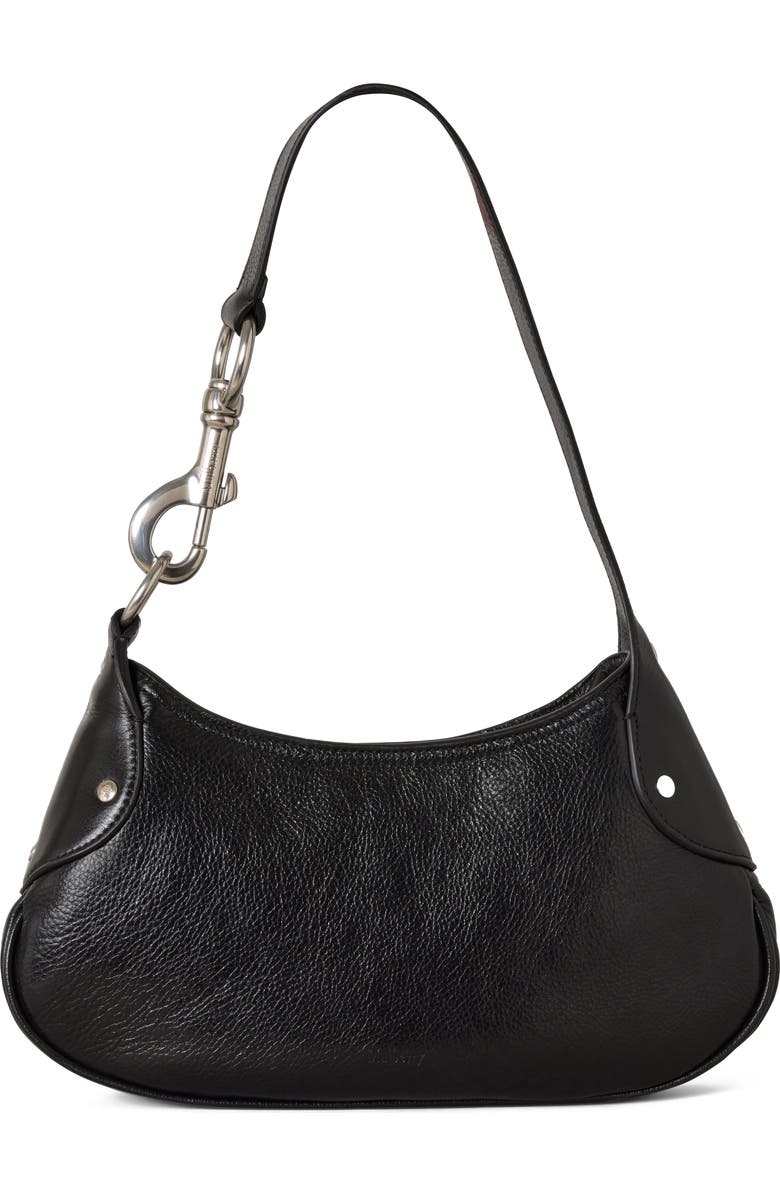 Mulberry Small Hackney Shoulder Bag, Main, color, Black