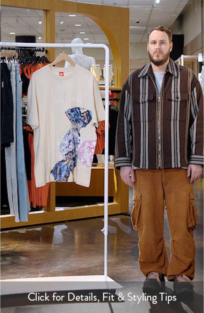 Candy Drop Oversize Graphic T-Shirt, sales video thumbnail