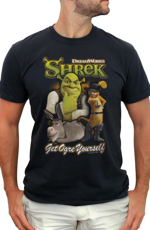 Men's Shrek Get Ogre Yourself  Graphic T-Shirt