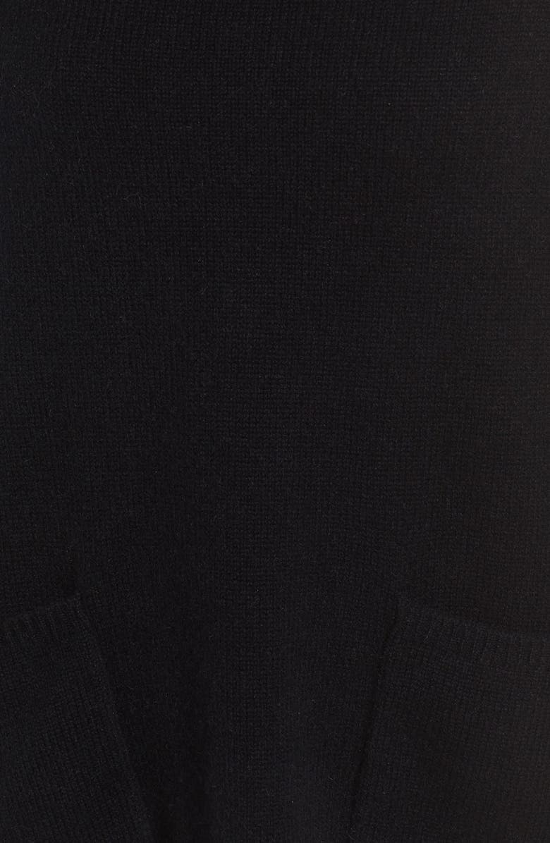 Halogen<sup>®</sup> Knit Cashmere Turtleneck Poncho, Alternate, color, 