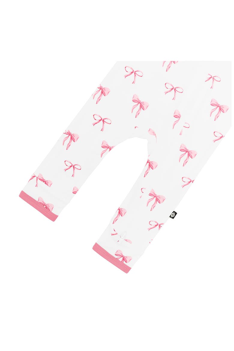 Bow Zip-Up Romper, Alternate, color, BOW