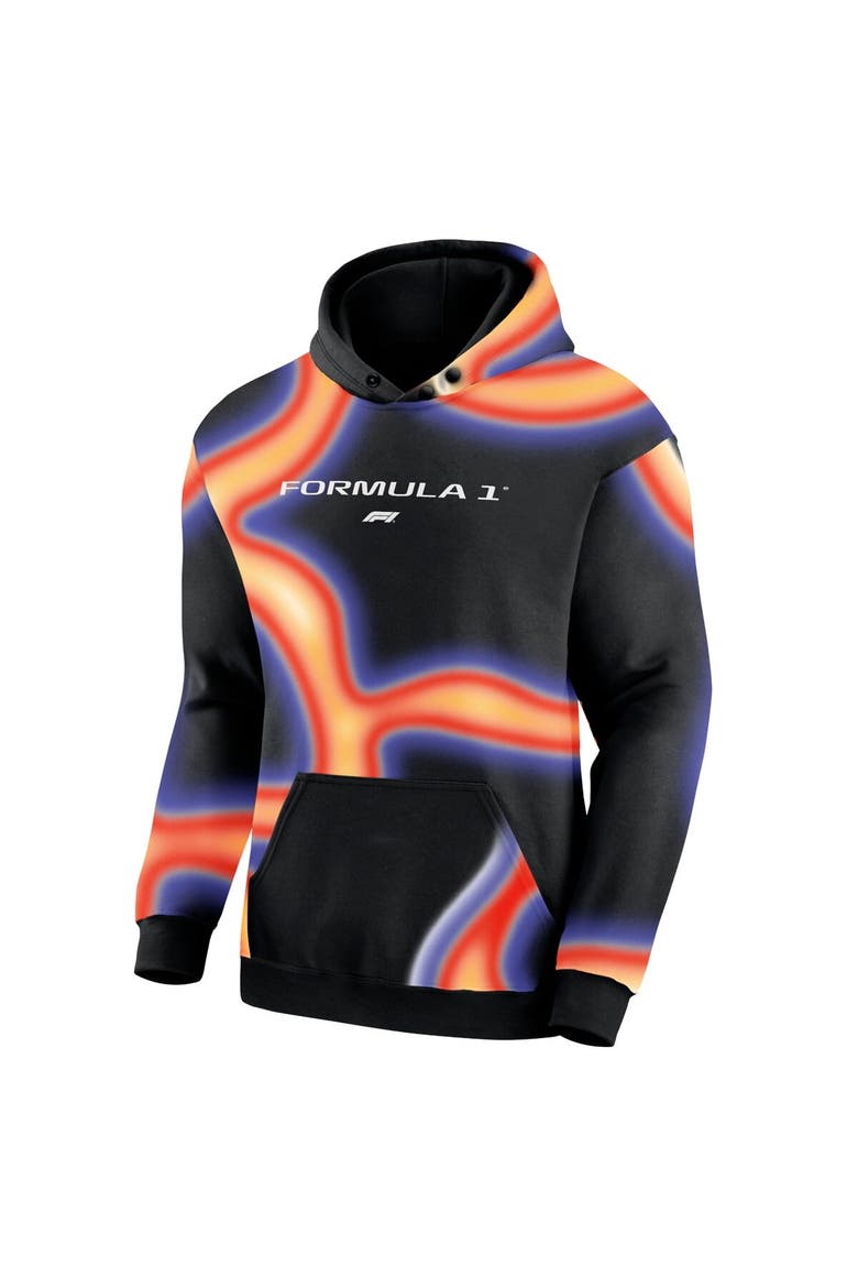 Men's Fanatics Branded Black Formula 1 Heat Map Pullover Hoodie, Alternate, color, Black