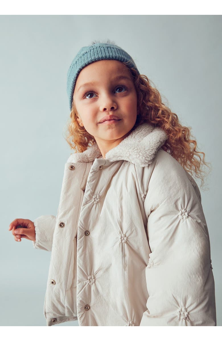 Mayoral Puffer Jacket, Alternate, color, Cream