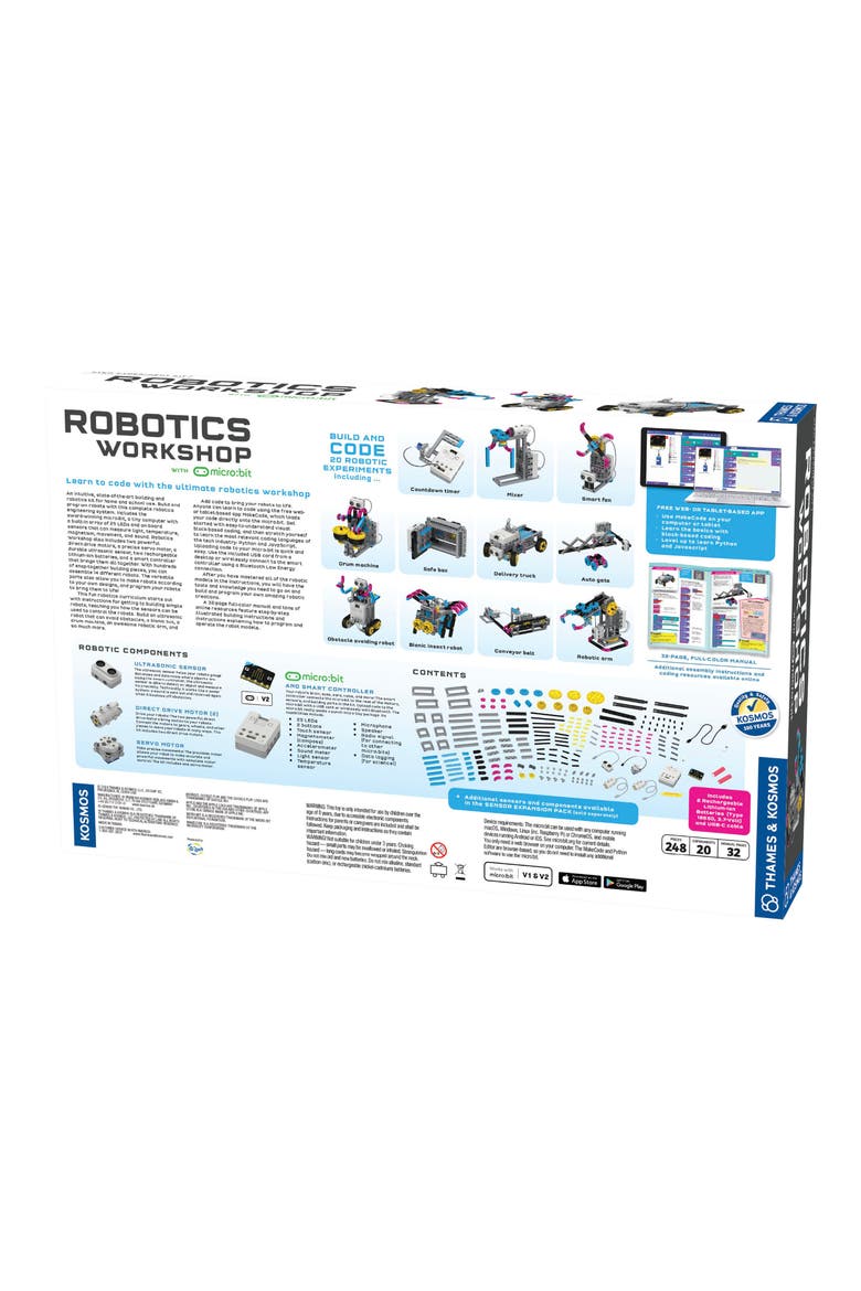 Robotics Workshop with micro:bit Kit, Alternate, color, MULTICOLORED