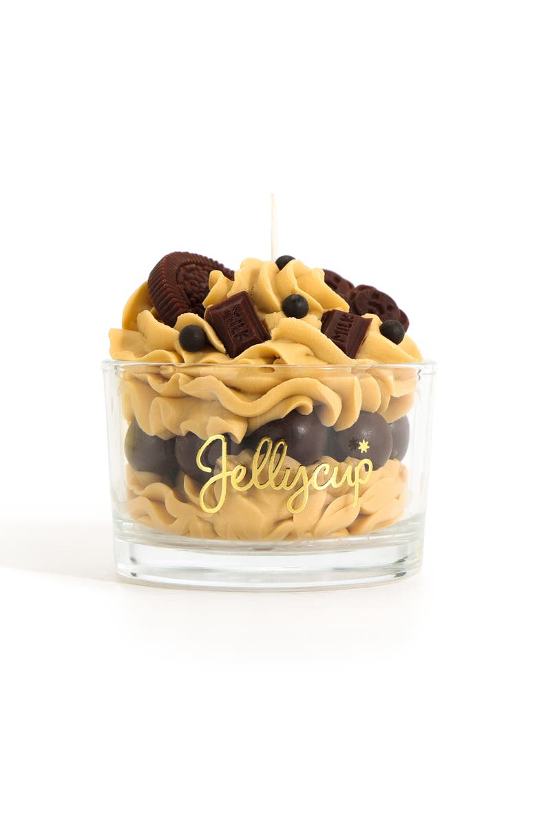 Jellycup Dessert Cup Soy Wax Candle Chocolate Cookie, Main, color, Chocolate Cookie