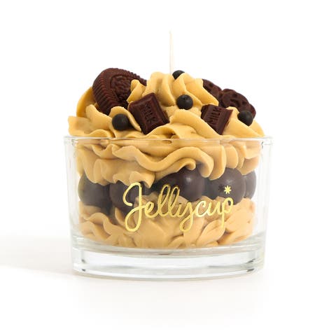 Dessert Cup Soy Wax Candle Chocolate Cookie