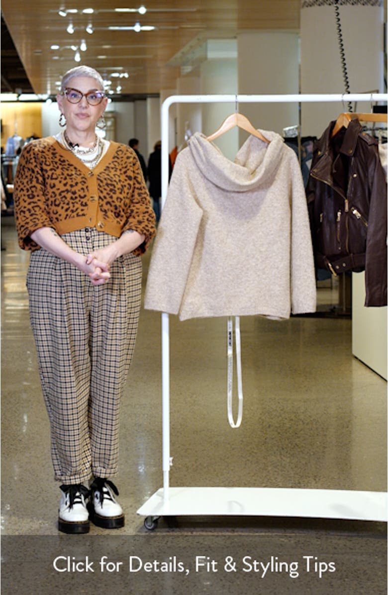 Off the Shoulder Sweater, sales video thumbnail