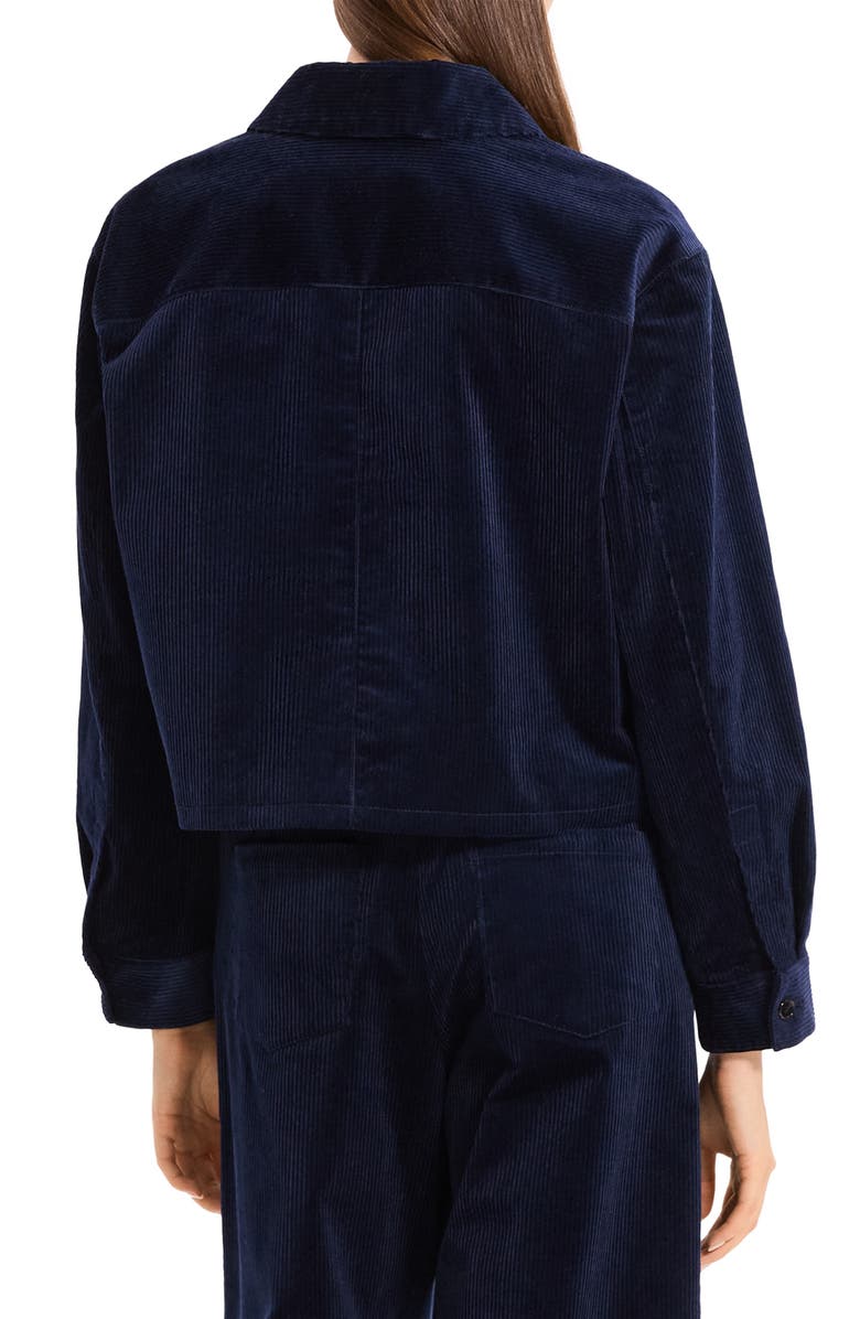 Theory Jones Corduroy Shirt Jacket, Alternate, color, Blue Navy