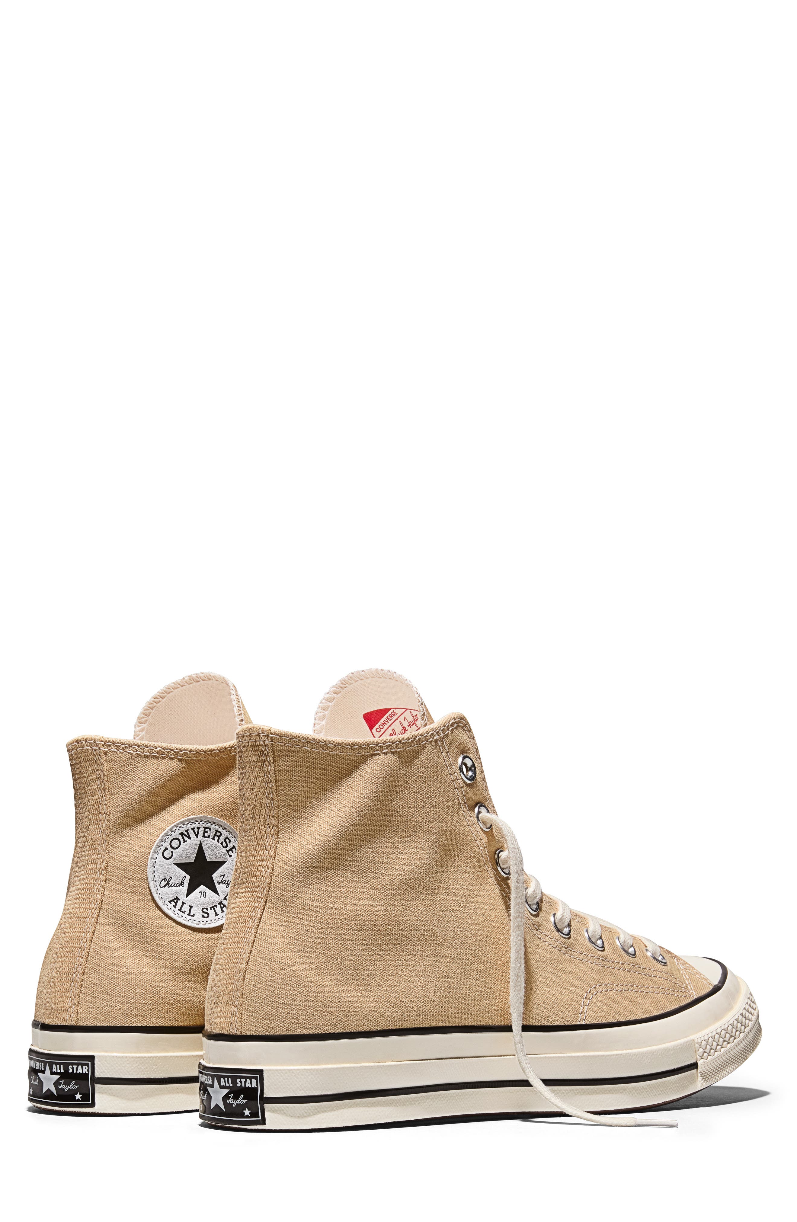 Converse Chuck Taylor<sup>®</sup> All Star<sup>®</sup> 70 High Top Sneaker, Alternate, color, Hay Day/ Egret/ Black