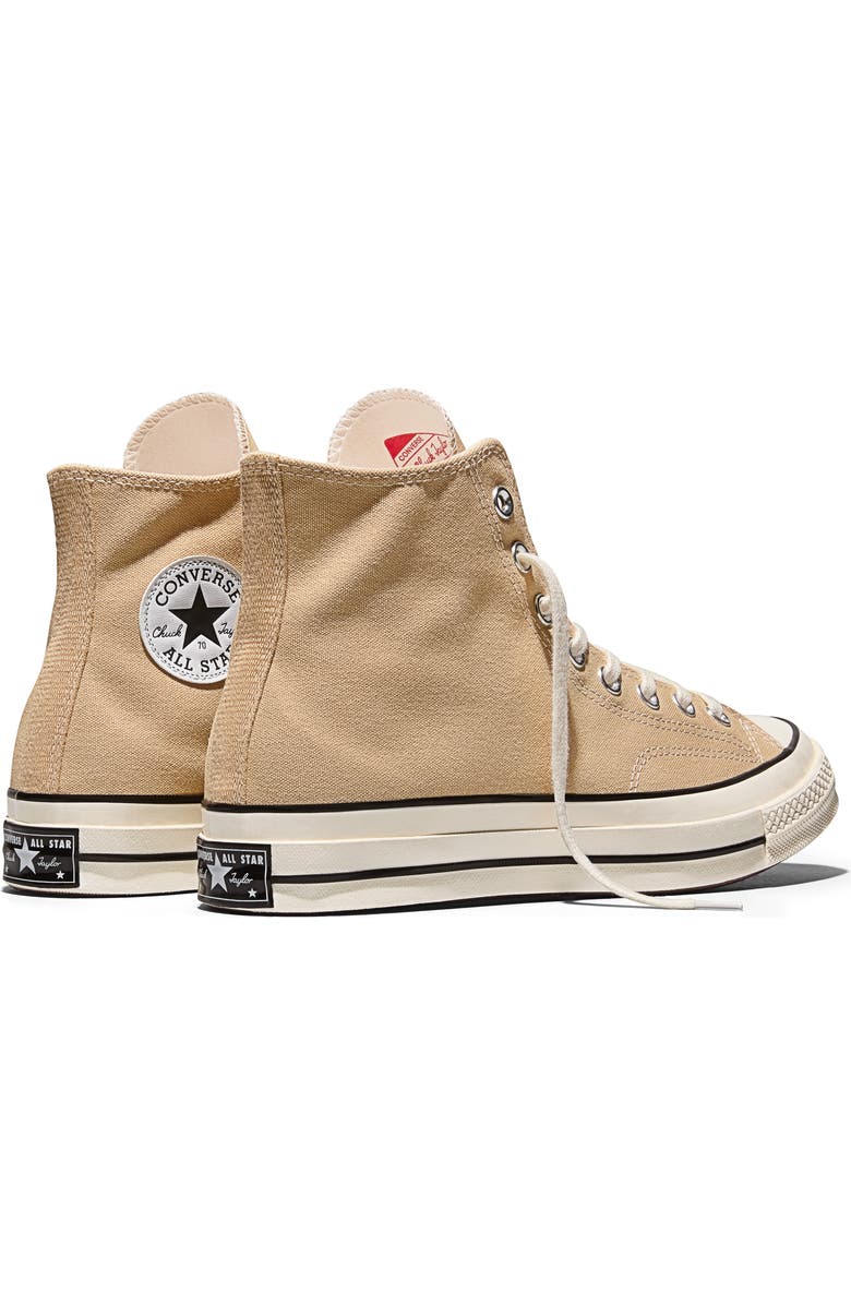 Converse Chuck Taylor<sup>®</sup> All Star<sup>®</sup> 70 High Top Sneaker, Alternate, color, Hay Day/ Egret/ Black