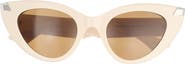 McQueen 50mm Cat Eye Sunglasses