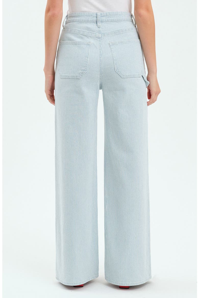 Far Out Utility Wide Leg Jeans, Alternate, color, BLUE BELL STRIPE
