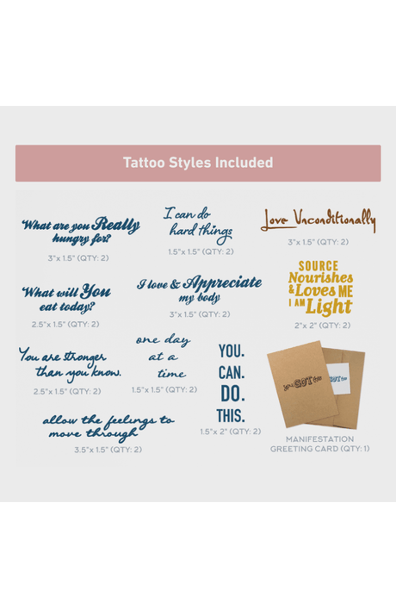 Conscious Ink Love My Body Conscious Ink Starter Kit, Alternate, color, White