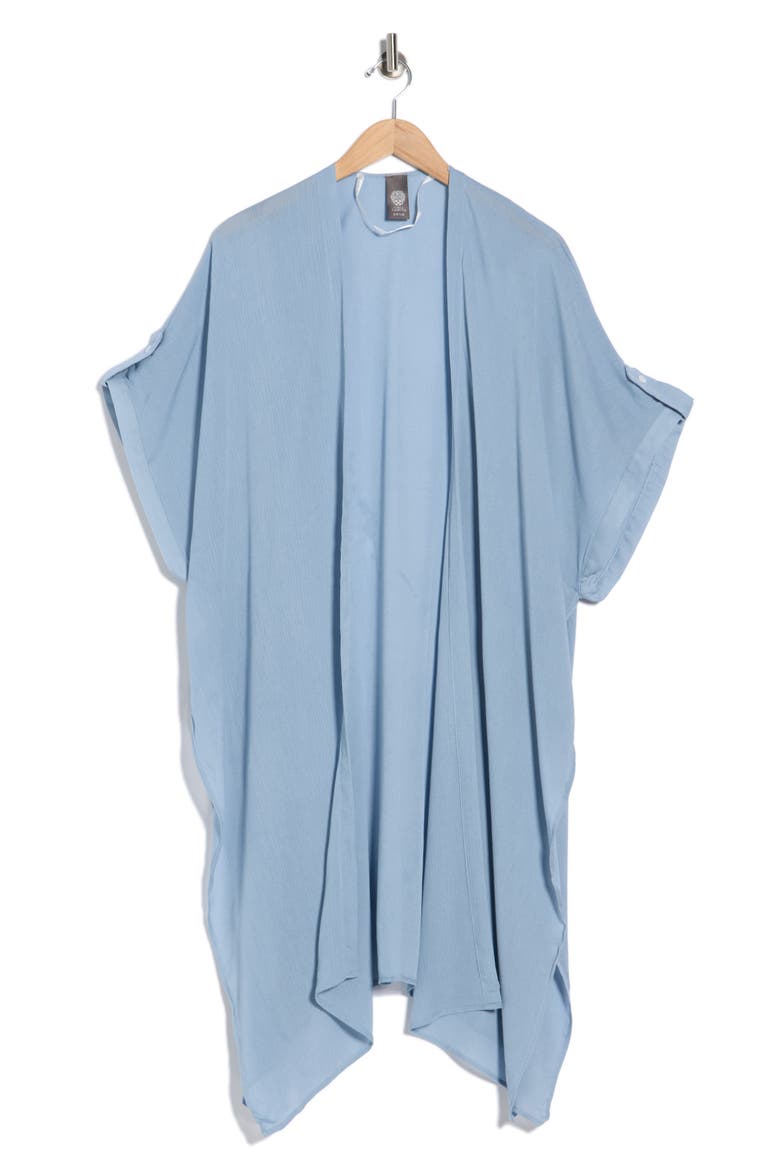 Crinkle Duster, Alternate, color, CHAMBRAY