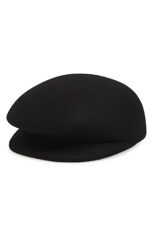 Gigi Burris Millinery Laurel Wool Felt Hat In Black