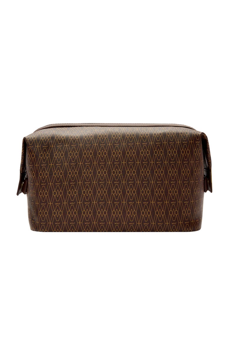 WOLF Signature Washbag, Alternate, color, Brown
