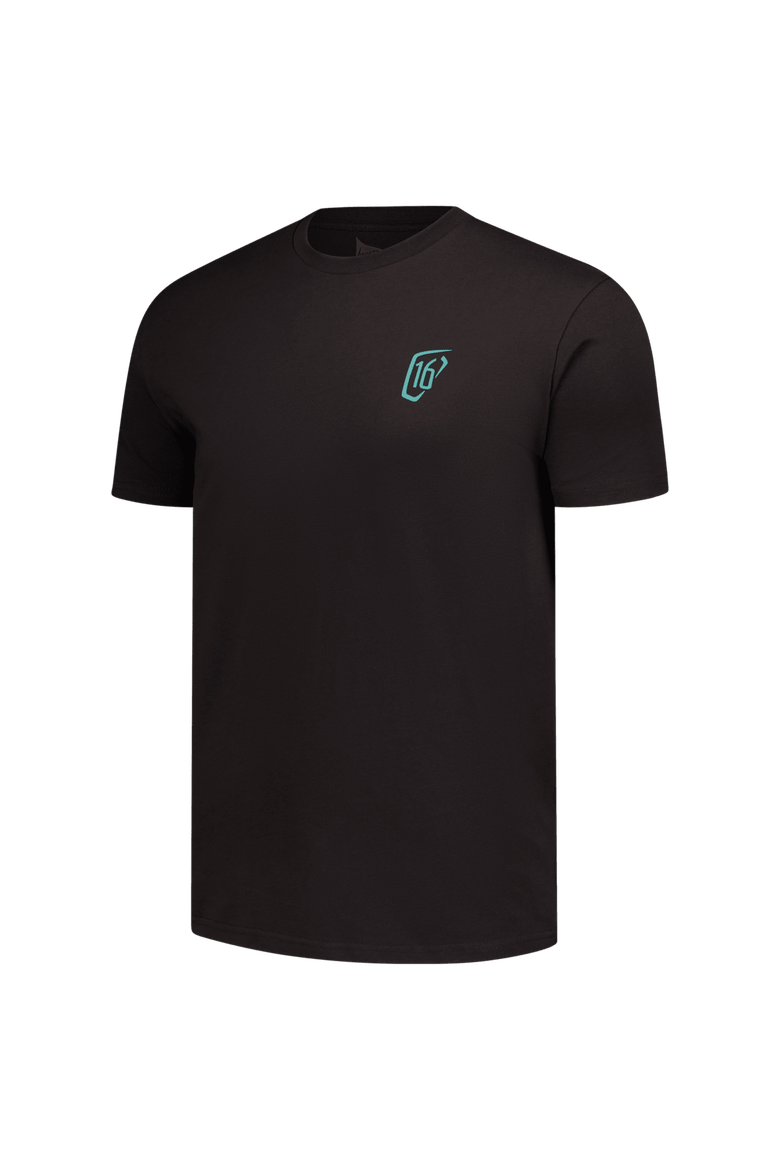 Men's Breezy Golf Black WM Phoenix Open Easy Par Three T-Shirt, Alternate, color, Black