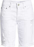 AG 'Nikki' Cutoff Denim Bermuda Shorts