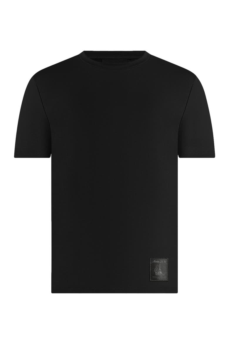 Regular Fit Cotton T-Shirt, Alternate, color, Black